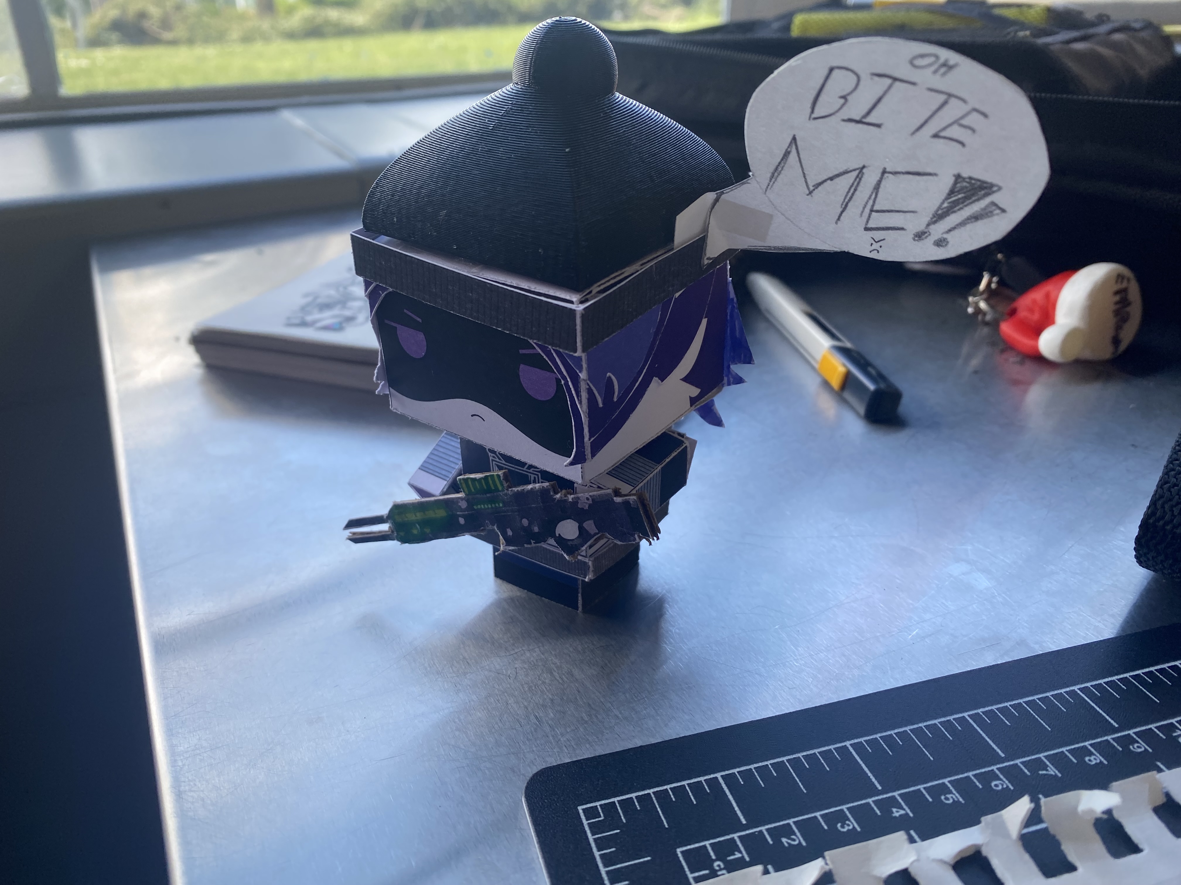 I made this for my prototyping class in 2025.